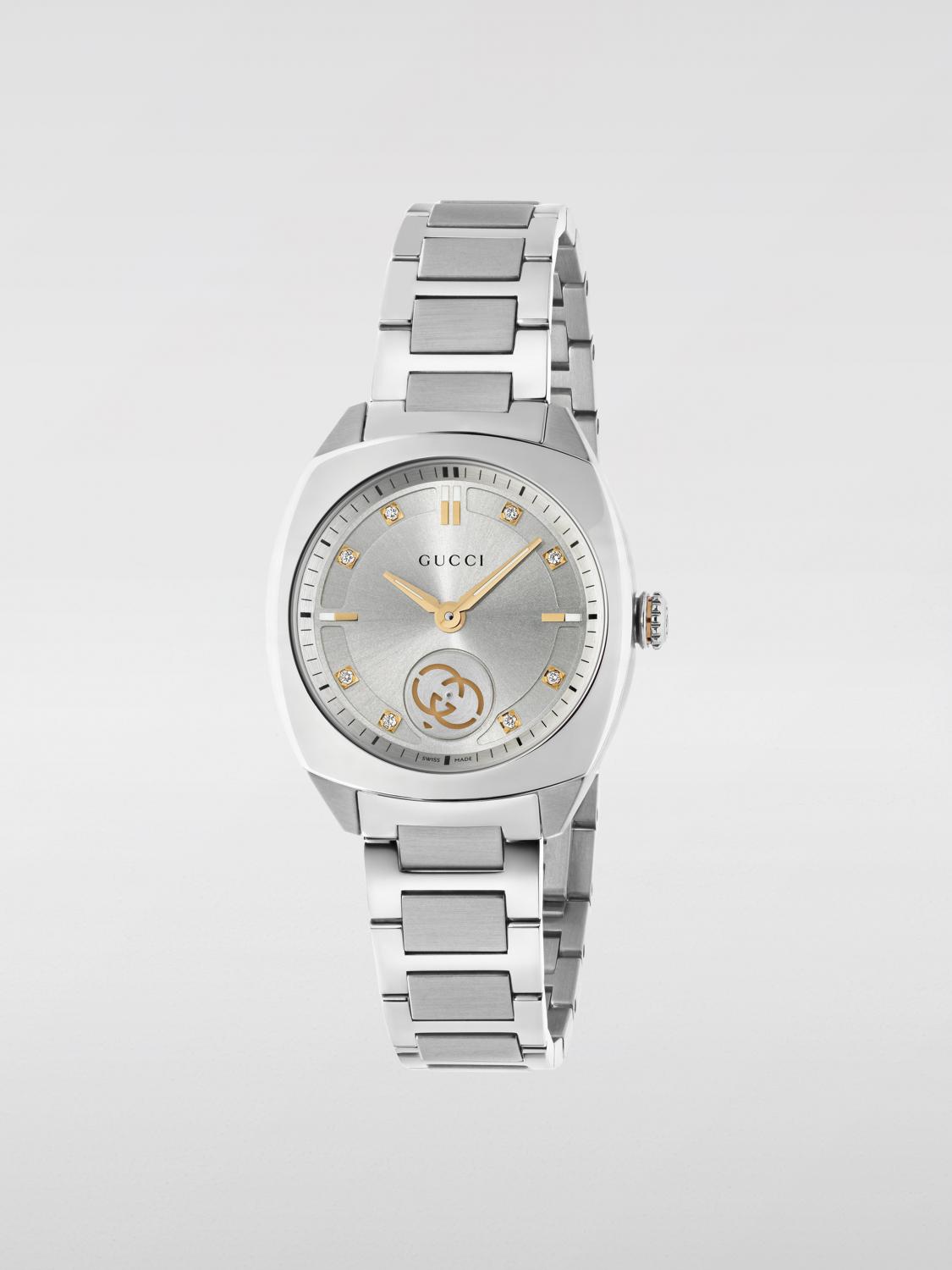 Gucci Watch Woman Silver Woman