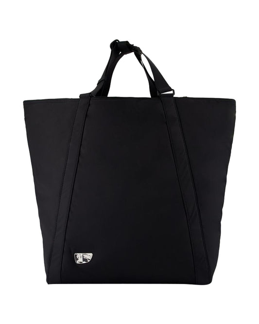 Burberry Tote Bag Quilted Design Women Black | Black Tote Bags ONE SIZE black | black