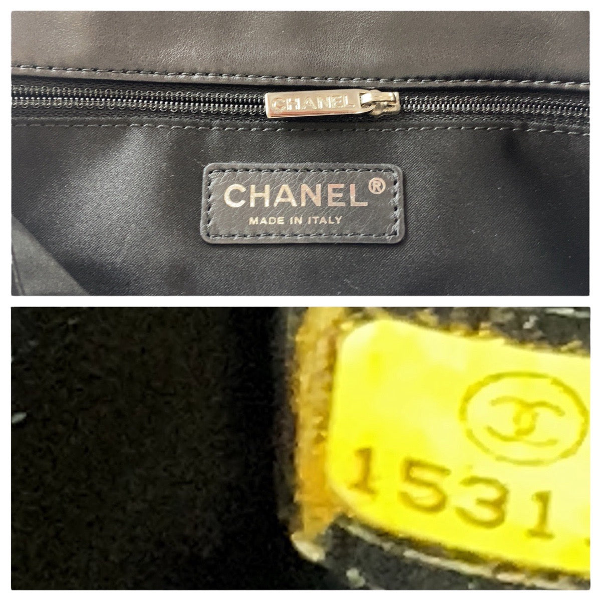 Chanel Lambskin Tweed Wild Stitch Patchwork Shoulder Bag