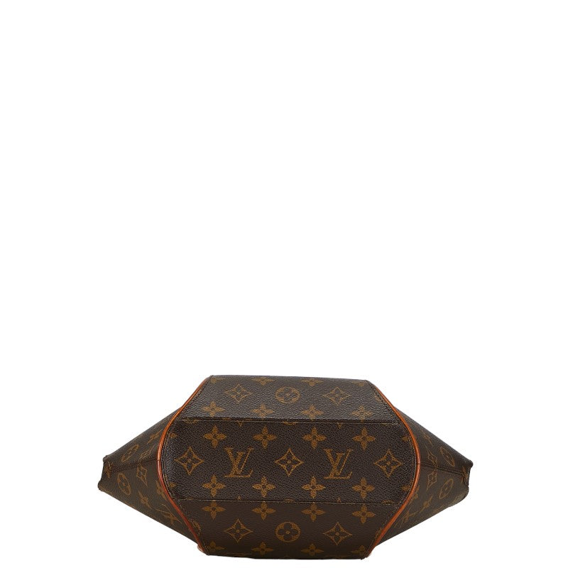 Louis Vuitton Monogram Ellipse PM Handbag 2WAY M51127 Brown PVC Leather  Louis Vuitton