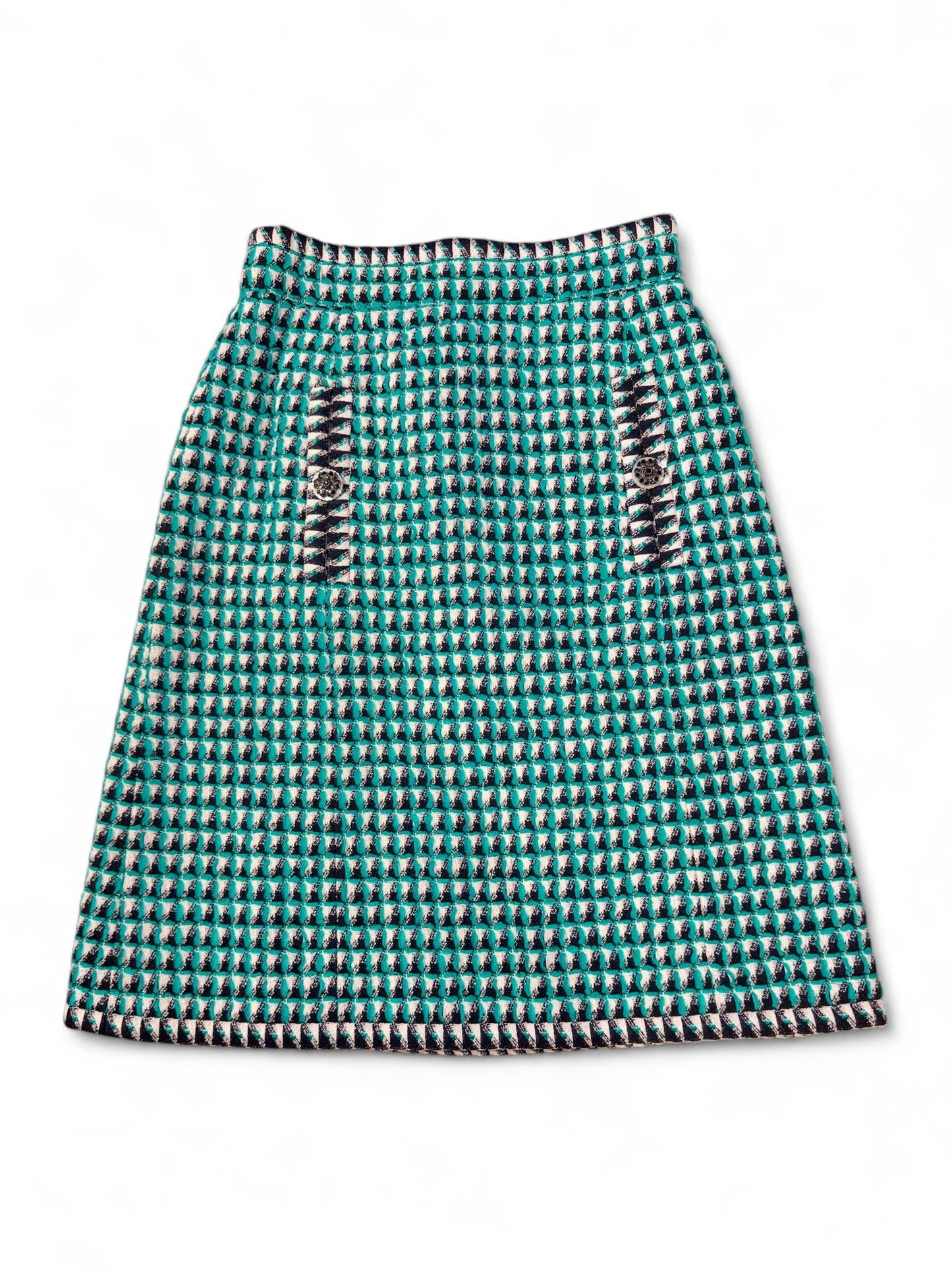 Chanel - Jupe en tweed T34
