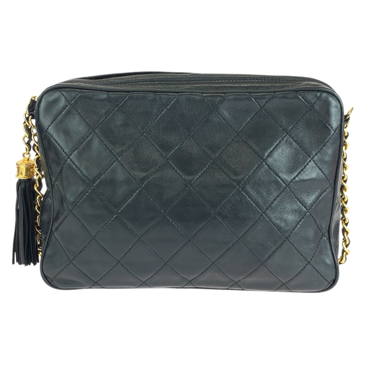 Chanel Vintage Matelass√© Fringe Shoulder Bag