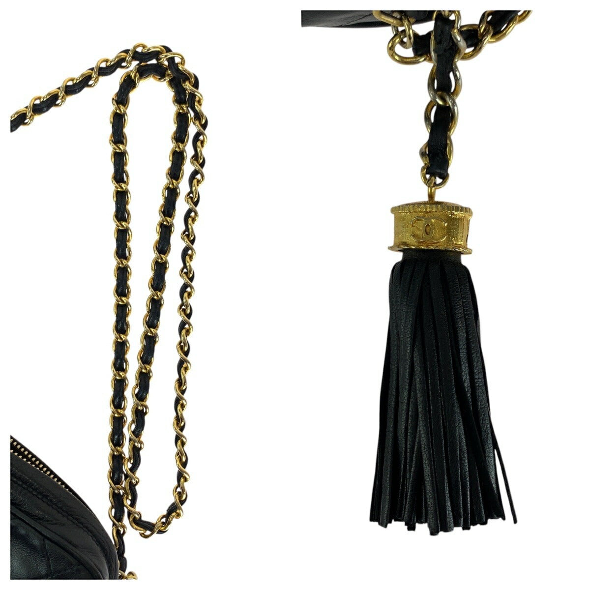 Chanel Vintage Matelass√© Fringe Shoulder Bag