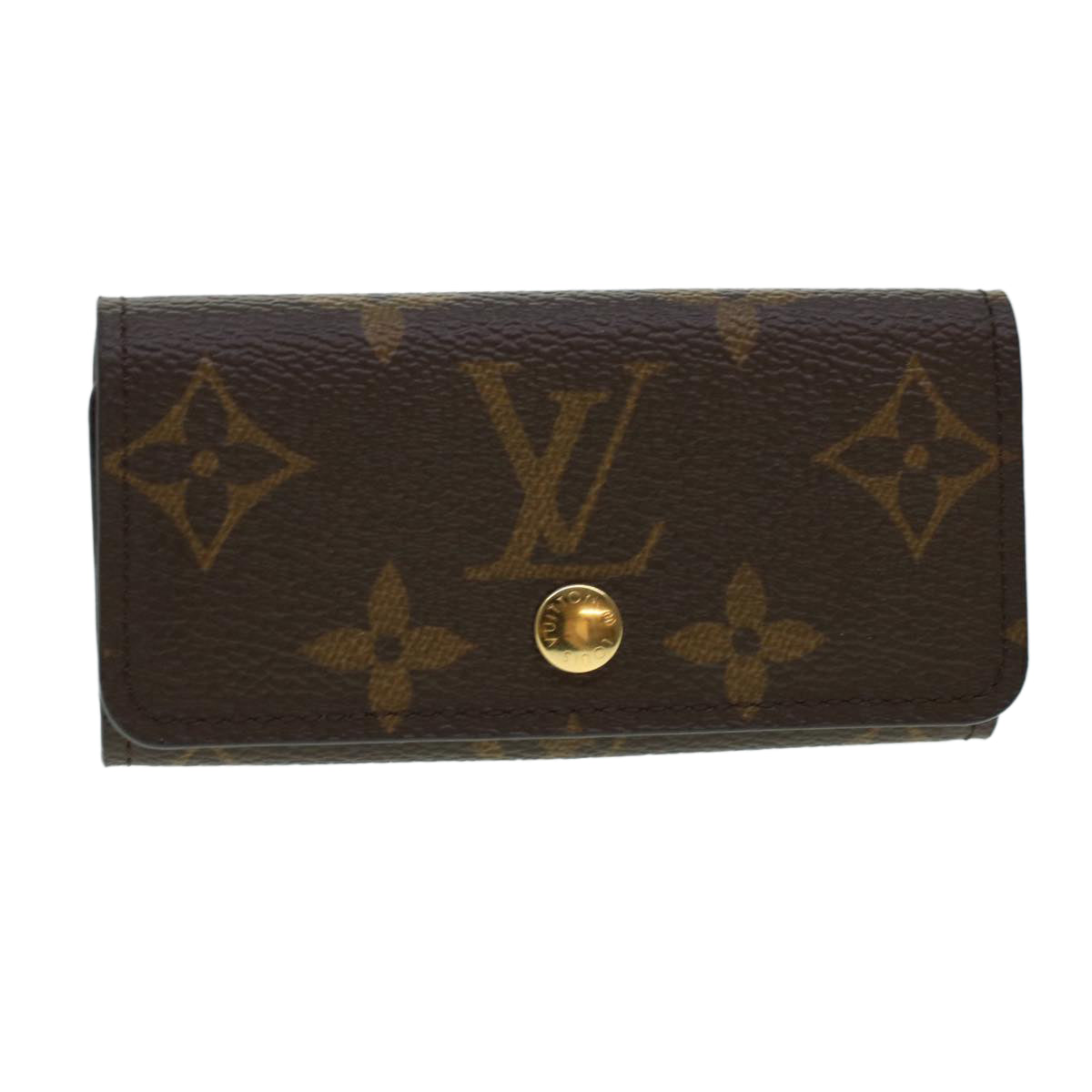 LOUIS VUITTON Monogram Multicles 4 Key Case M69517 LV Auth 41227