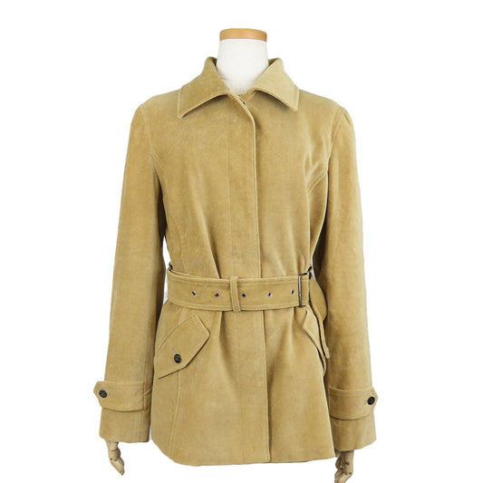 Burberry London Beige Cotton Polyester Coat