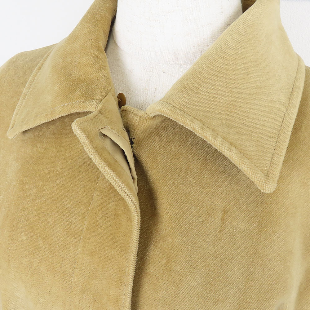 Burberry London Beige Cotton Polyester Coat