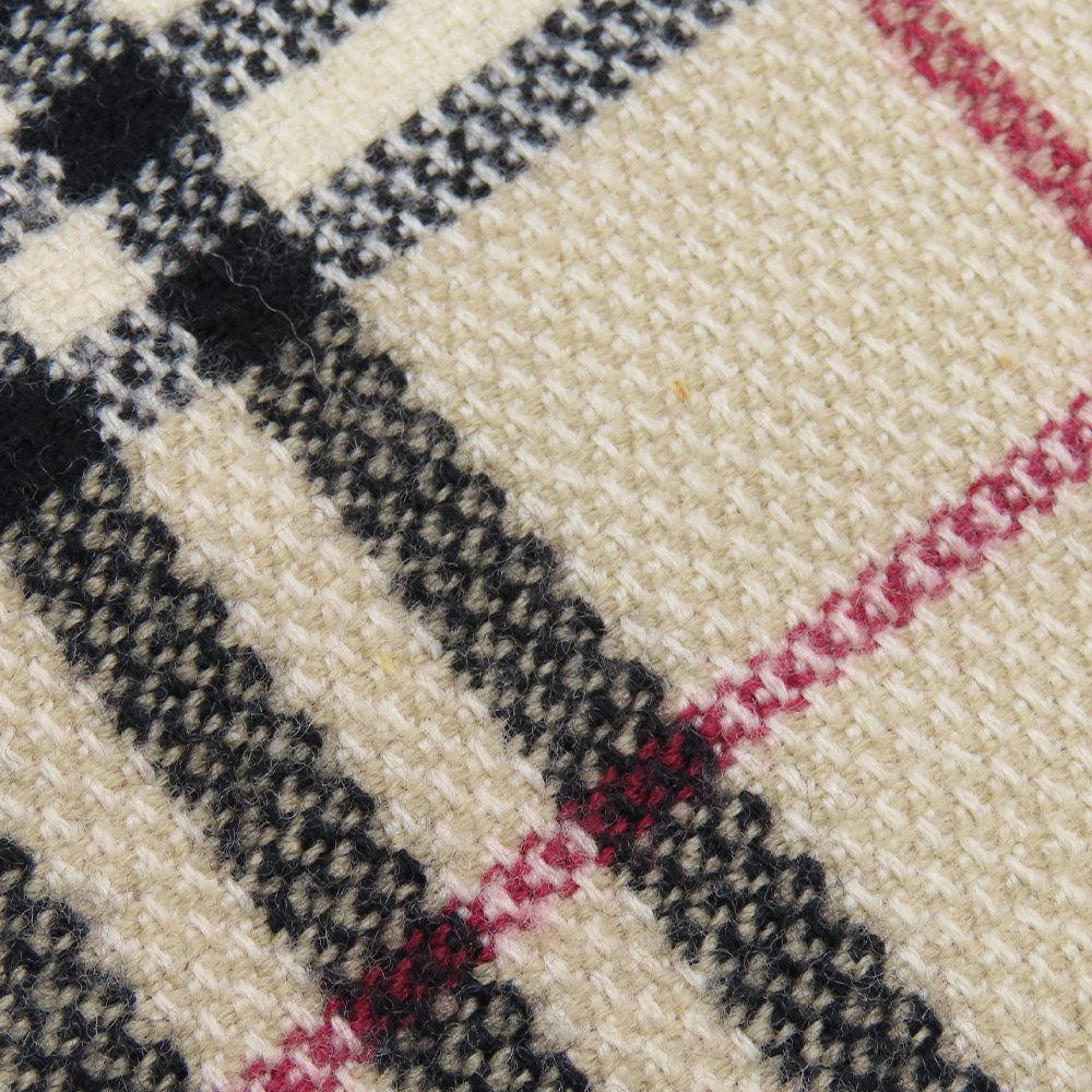 Burberry London Wool Skirt Beige Check