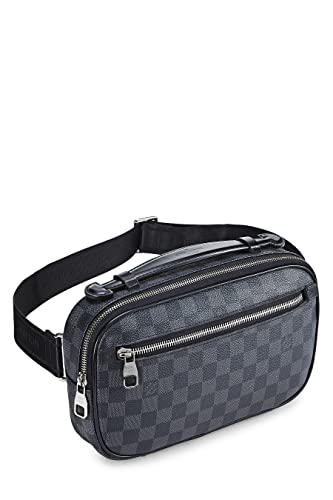 Louis Vuitton,  Damier Graphite Ambler, Black