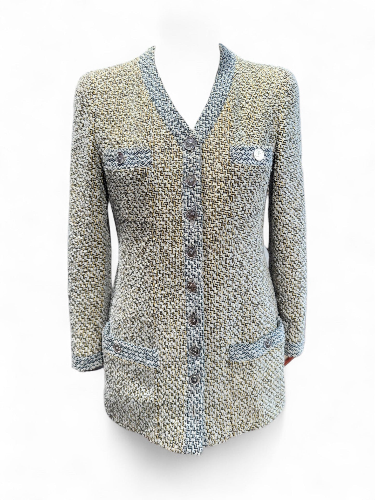Chanel - Manteau tweed T40
