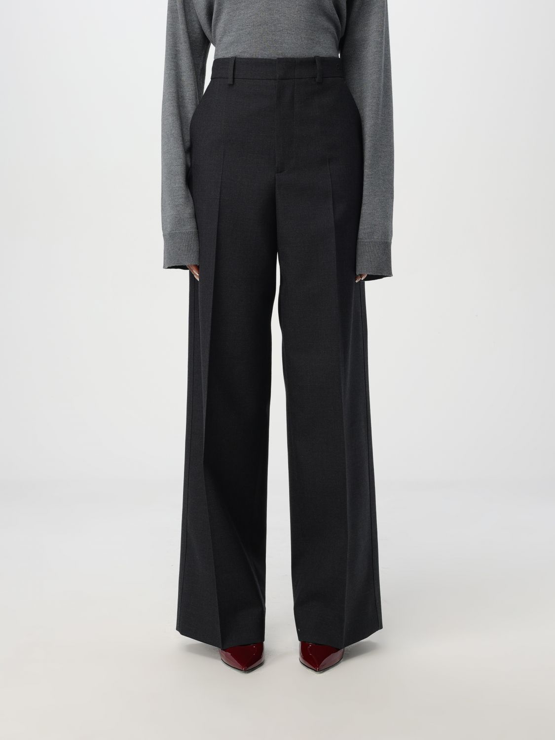 Gucci Pants Woman Grey Woman