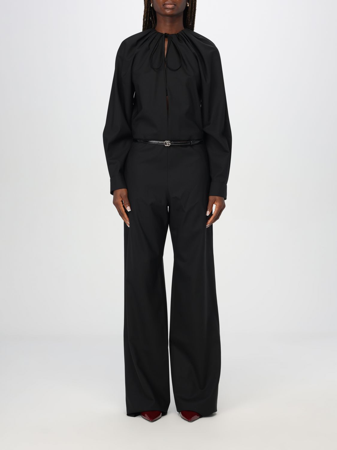 Gucci Jumpsuits Woman Black Woman