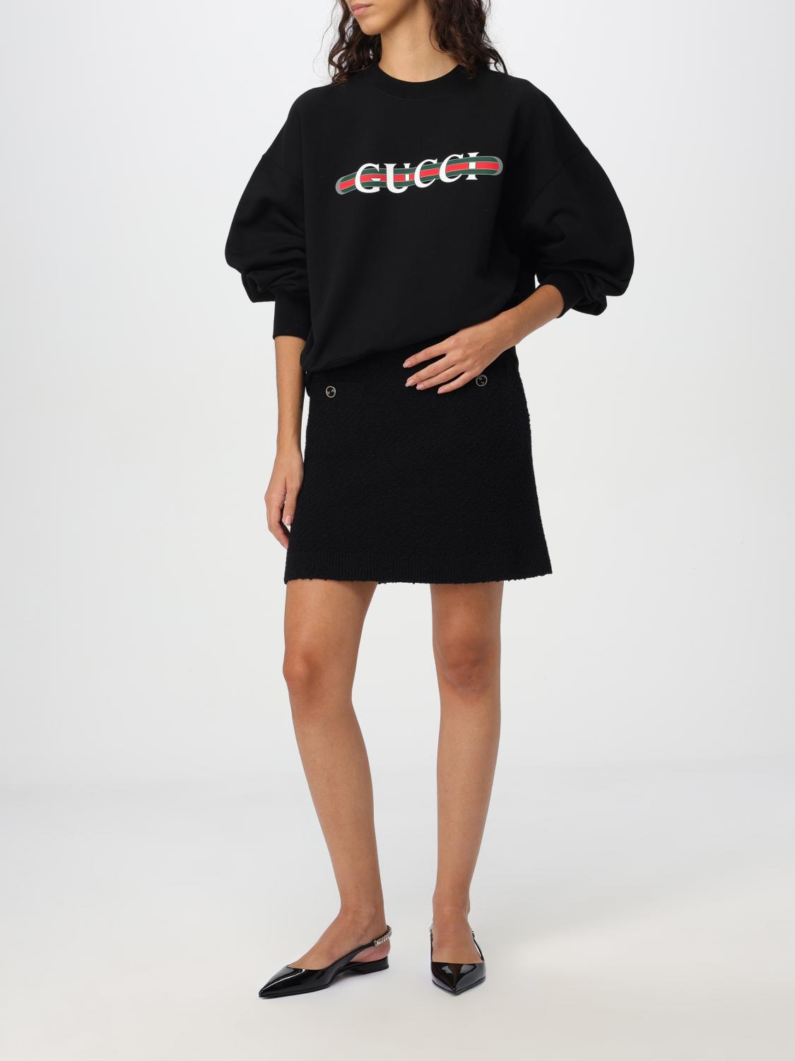 Gucci Sweatshirt Woman Black Woman