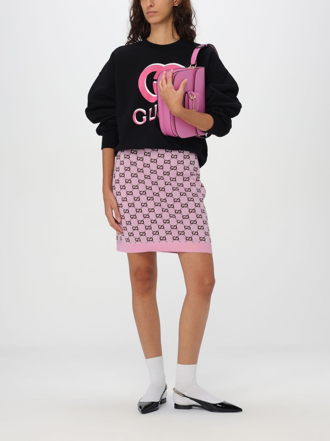 Gucci Sweatshirt Woman Black Woman