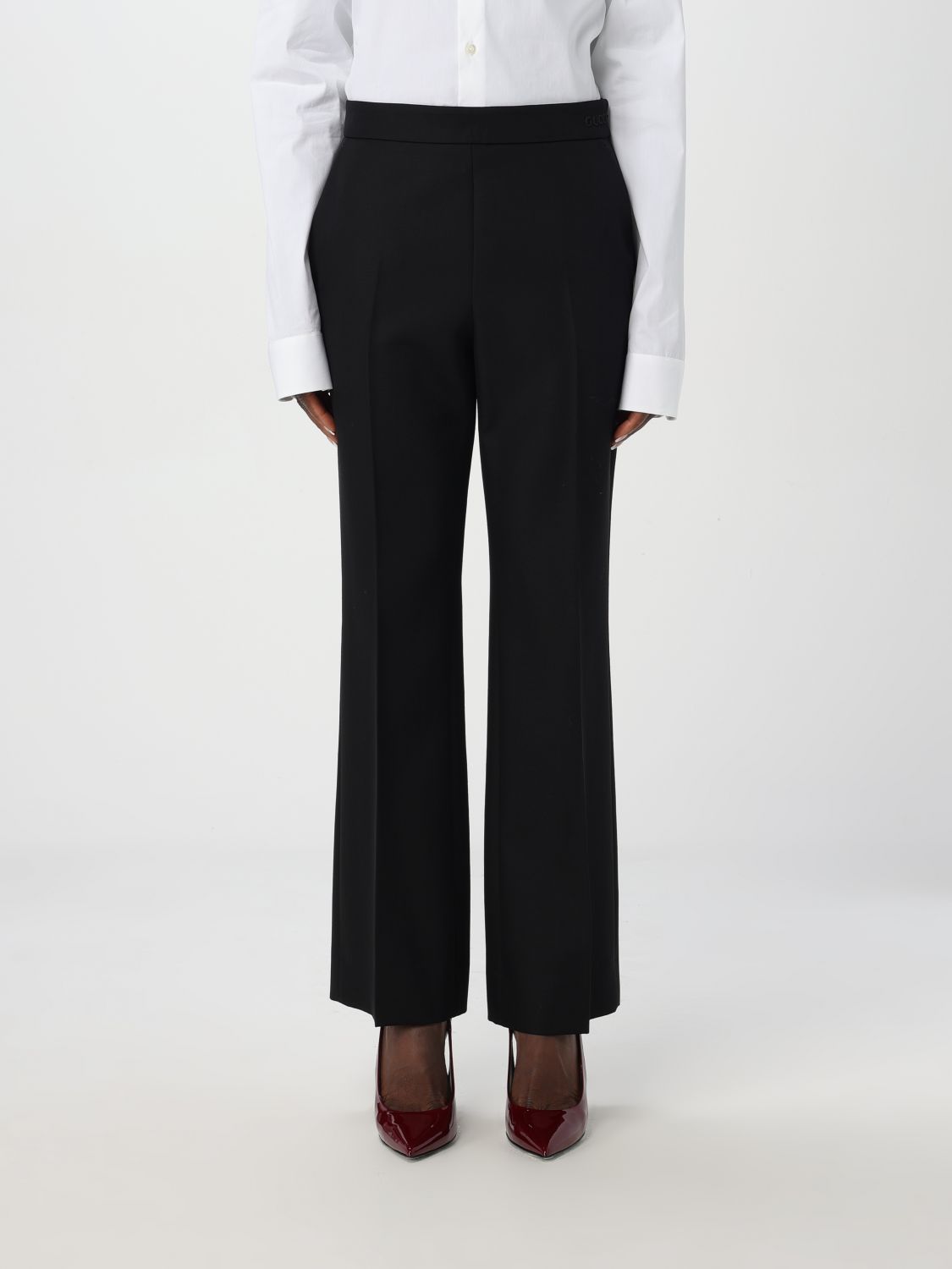 Gucci Pants Woman Black Woman