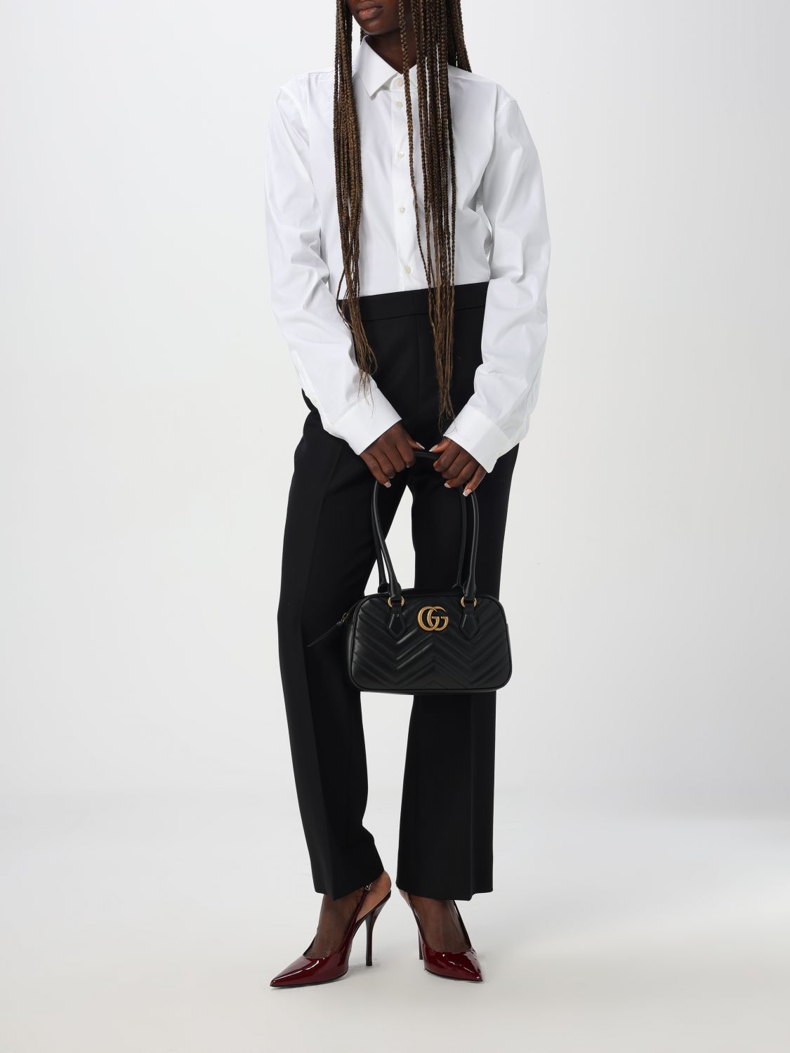 Gucci Pants Woman Black Woman