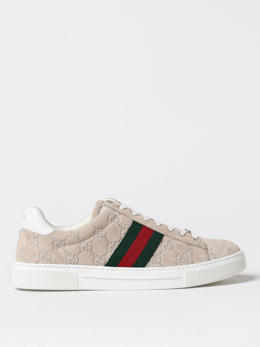 Gucci Sneakers Woman Beige Woman