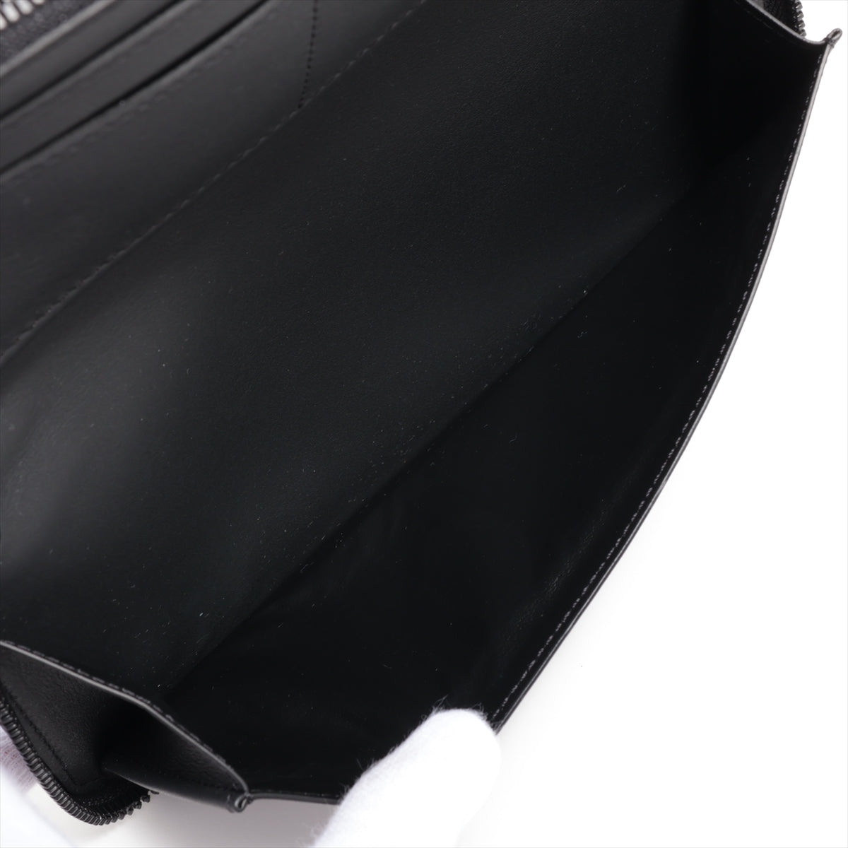 Louis Vuitton Shadow Zippy Wallet Vertical M62902 Black Round Zippe Wallet