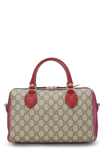 Gucci, Multicolor GG Supreme Canvas Boston Handbag Small, Multi