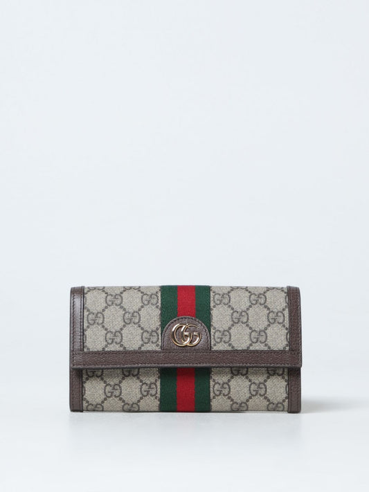 Gucci Wallet Woman Beige Woman