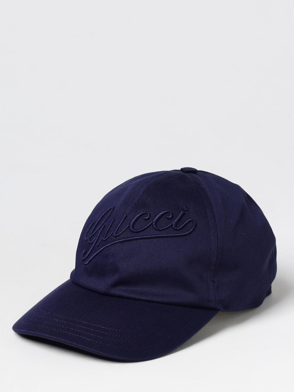 Gucci Hat Men Blue Men