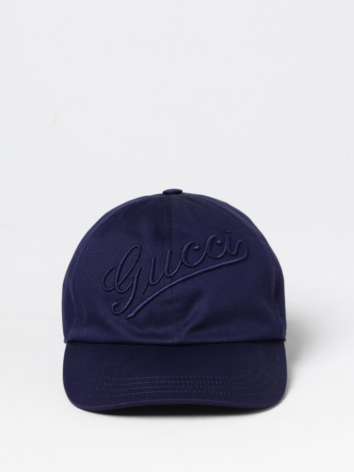 Gucci Hat Men Blue Men
