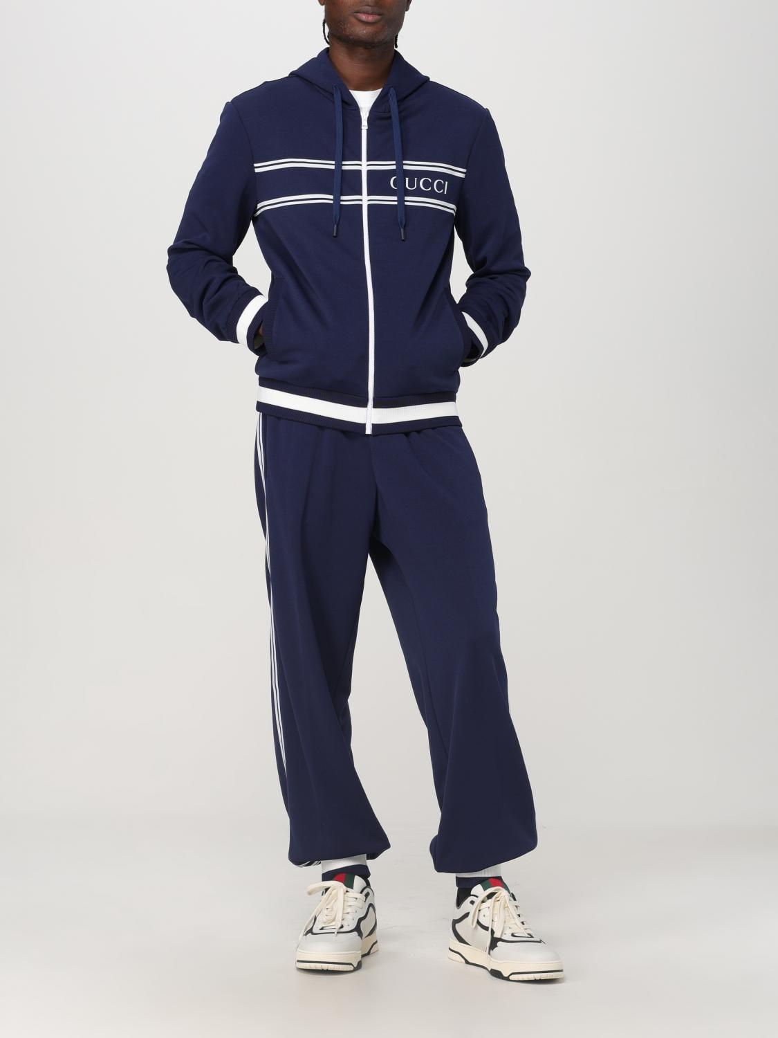 Gucci Sweatshirt Men Blue Men