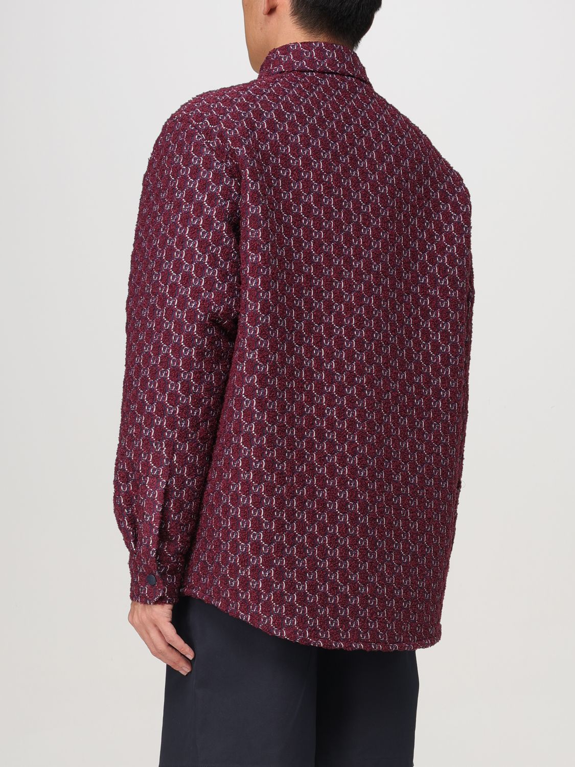 Gucci Shirt Men Red Men