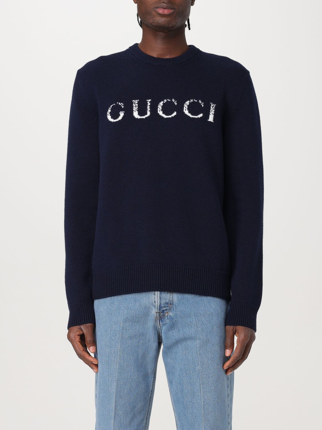 Gucci Sweater Men Blue Men