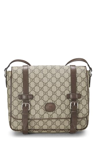 Gucci, Original GG Supreme Canvas Messenger Bag, Brown