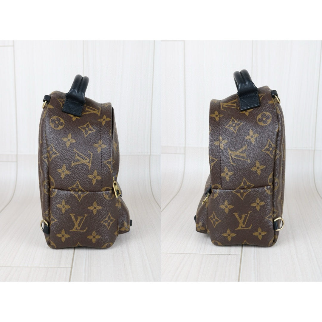 Very Good ( Rank A) ｜  LV Monogram Coated Canvas Mini Palm Springs Backpack｜S25041802