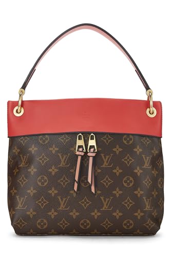 Louis Vuitton,  Multicolored Monogram Canvas Tuileries Besace, Red