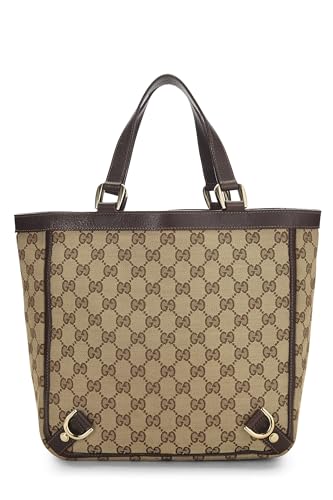 Gucci, Original GG Canvas Abbey Tote Small, Brown