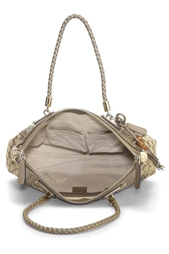 Gucci, Gold Original GG Canvas Bella Tote, Gold