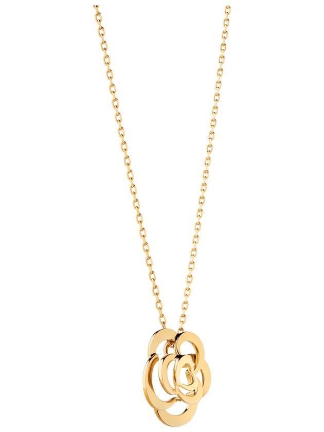 Fil De Camelia Necklace Gold Chanel