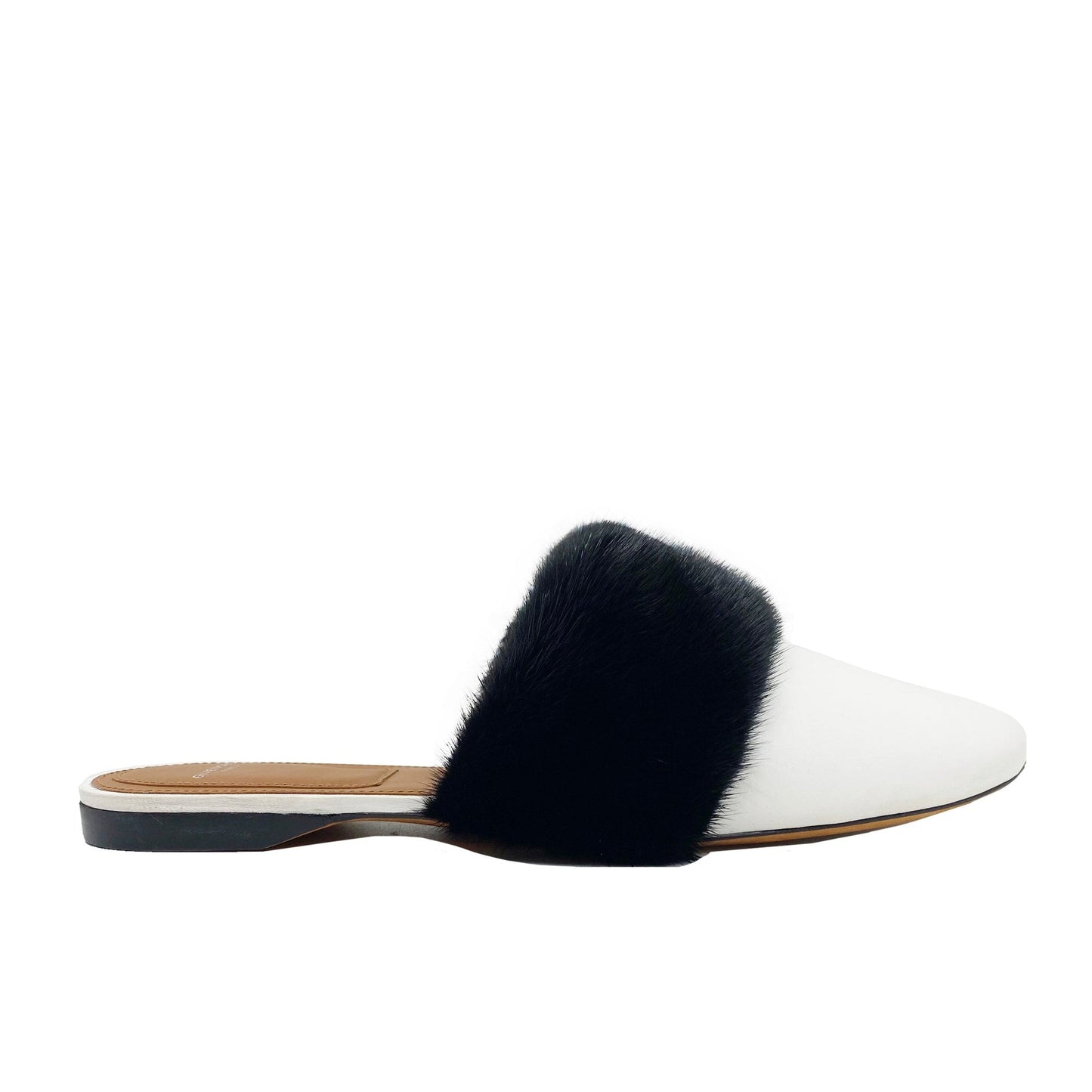 Givenchy Bedford Fur Trim Mules Women