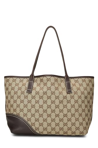 Gucci, Original GG Canvas Britt Tote, Brown