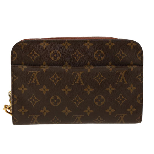 LOUIS VUITTON Monogram Orsay Clutch Bag M51790 LV Auth 42021