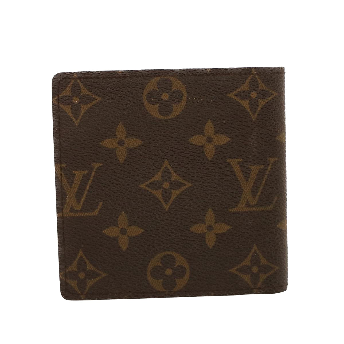 LOUIS VUITTON Monogram Portefeuille Marco Bifold Wallet M61675 LV Auth 42123