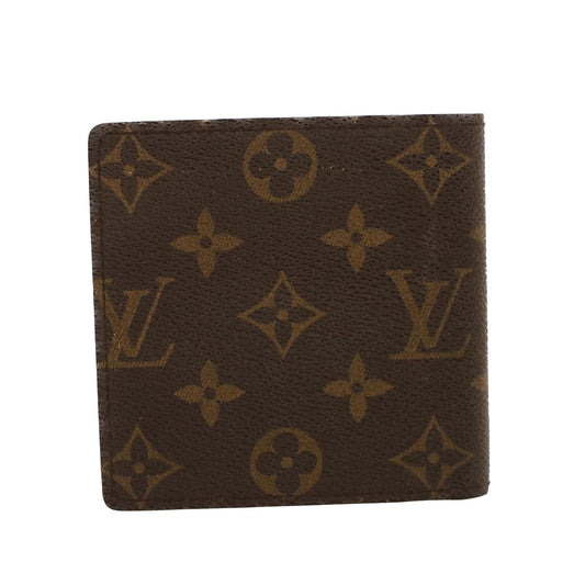 LOUIS VUITTON Monogram Portefeuille Marco Bifold Wallet M61675 LV Auth 42123