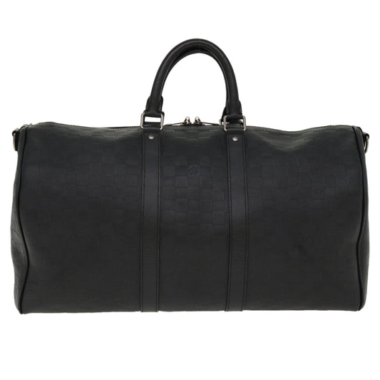LOUIS VUITTON Damier Infini Keepall Bandouliere 45 Boston Bag N41145 LV 42163