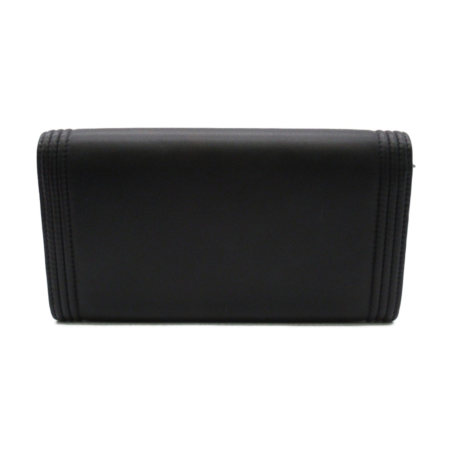 Chanel Double Fable Wallet Double Foldable Wallet   Black Box