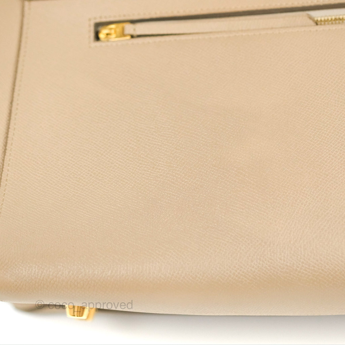 Celine Mini Belt Bag Light Taupe Grained Calfskin Gold Hardware