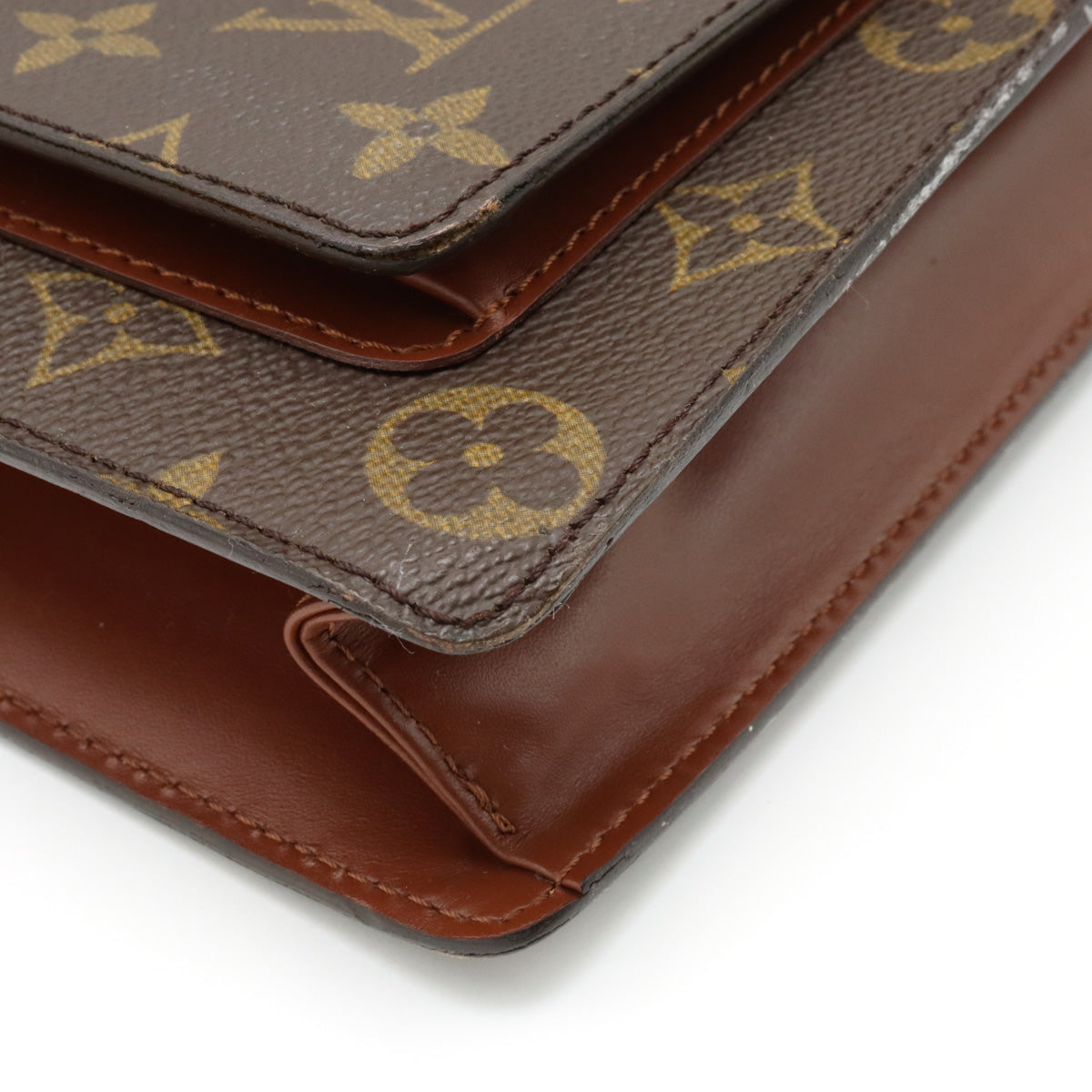 Louis Vuitton Monograms Montserrat 28 bags Business Handbags M51185
