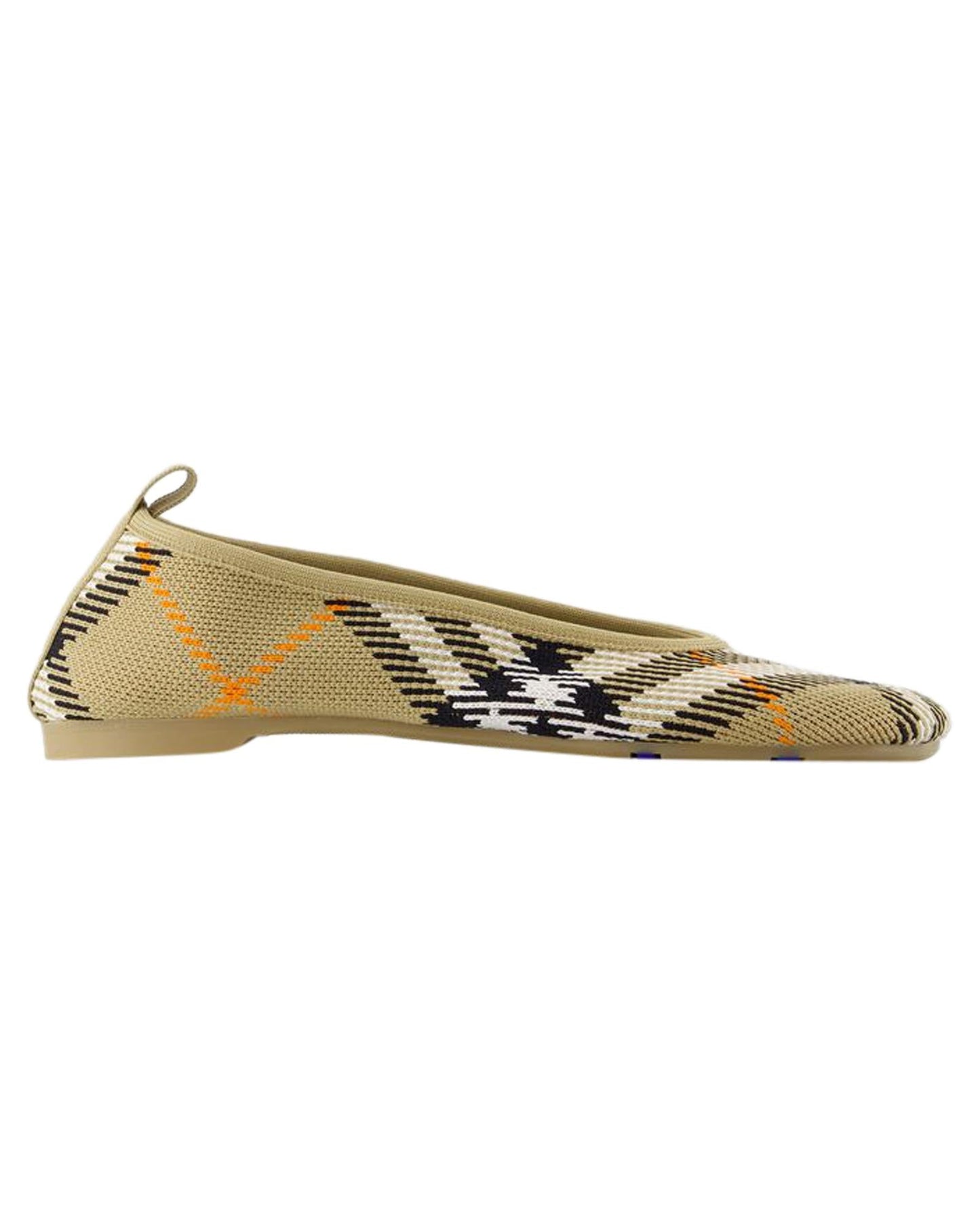 Burberry Plaid Textile SlipOn Flats Women Brown | Beige 40 brown | beige