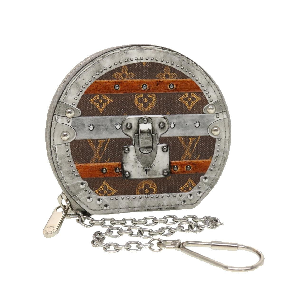 LOUIS VUITTON Transformed Monogram Micro Power Chapeau Coin Purse M63596 42578A