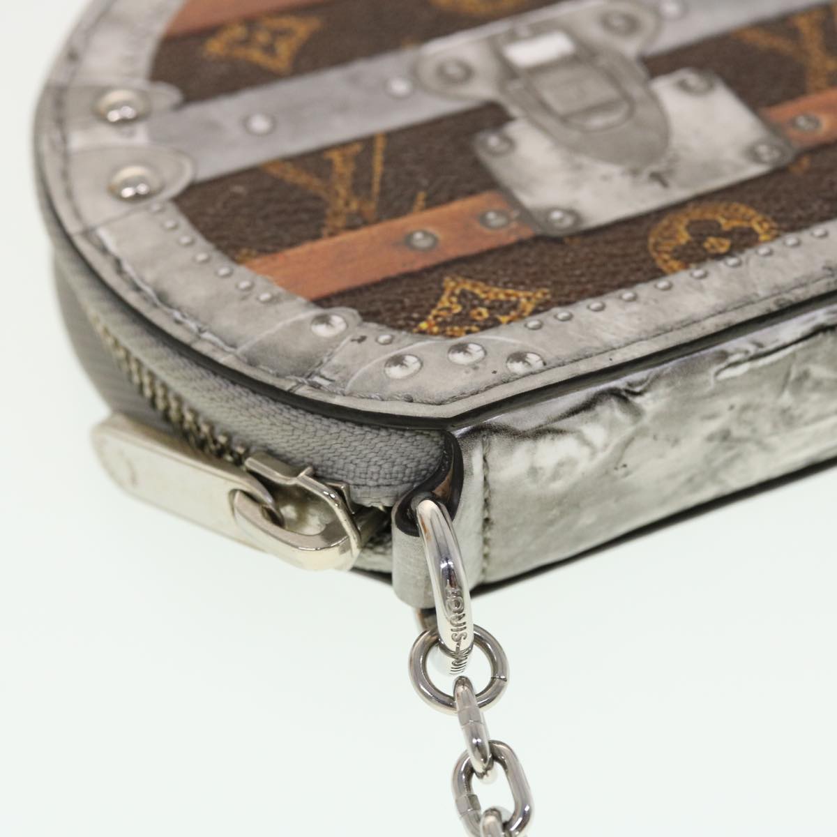 LOUIS VUITTON Transformed Monogram Micro Power Chapeau Coin Purse M63596 42578A