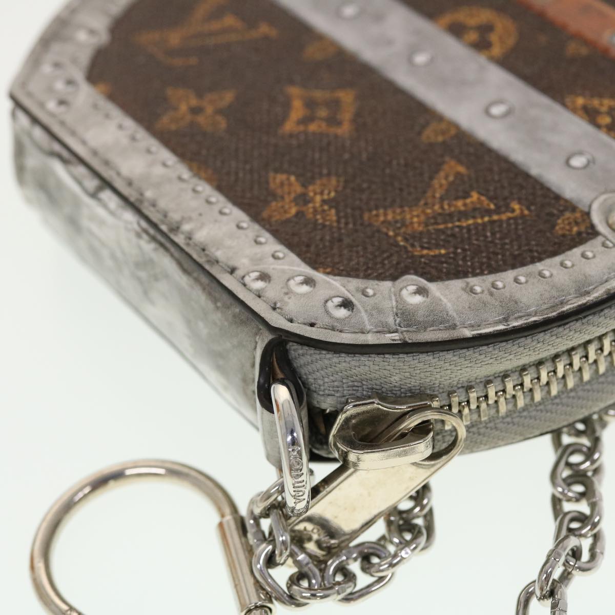 LOUIS VUITTON Transformed Monogram Micro Power Chapeau Coin Purse M63596 42578A