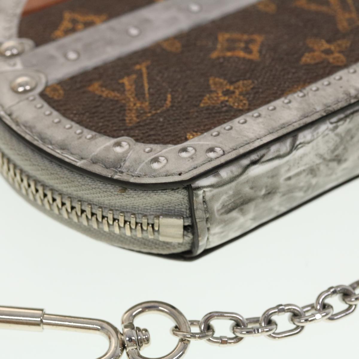 LOUIS VUITTON Transformed Monogram Micro Power Chapeau Coin Purse M63596 42578A