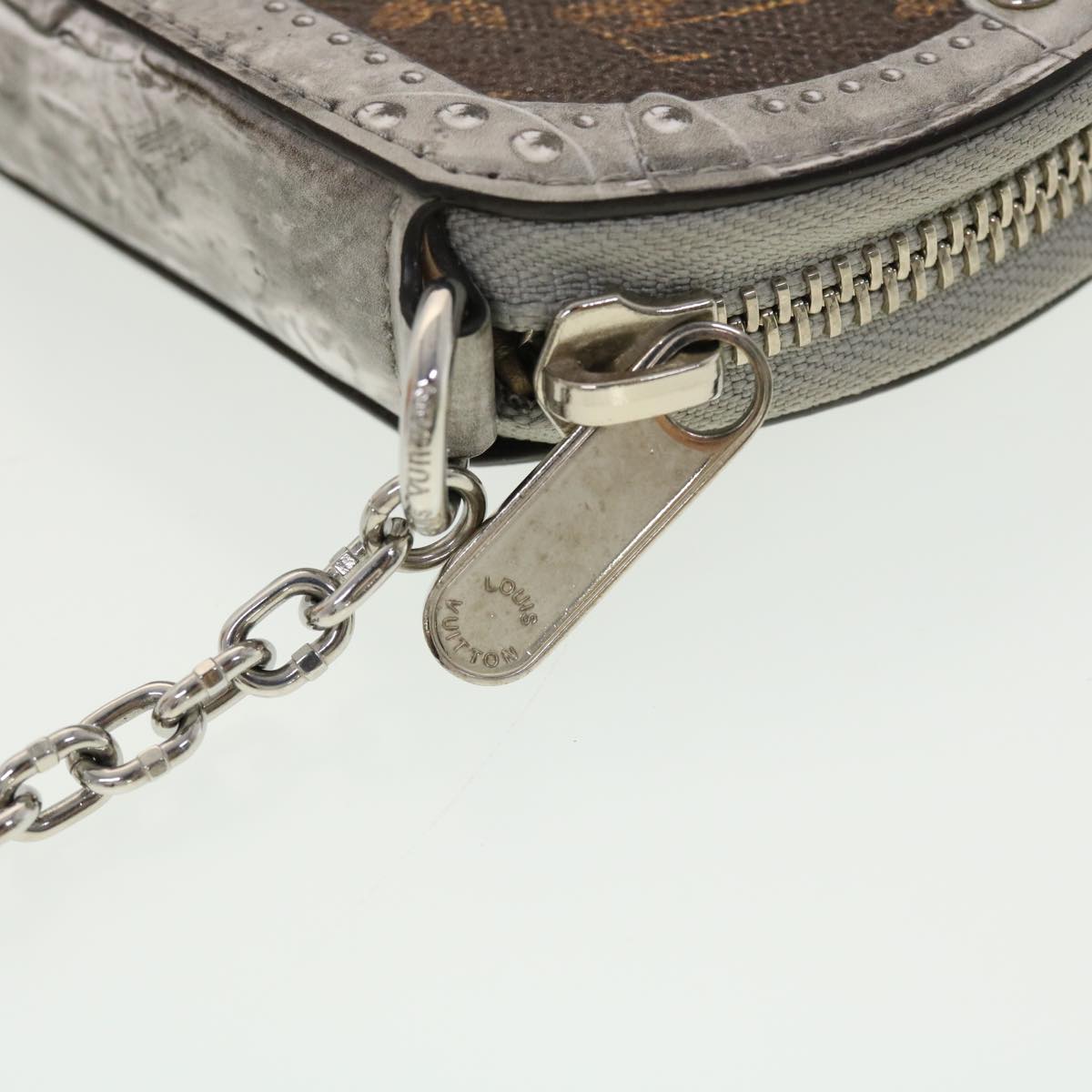 LOUIS VUITTON Transformed Monogram Micro Power Chapeau Coin Purse M63596 42578A