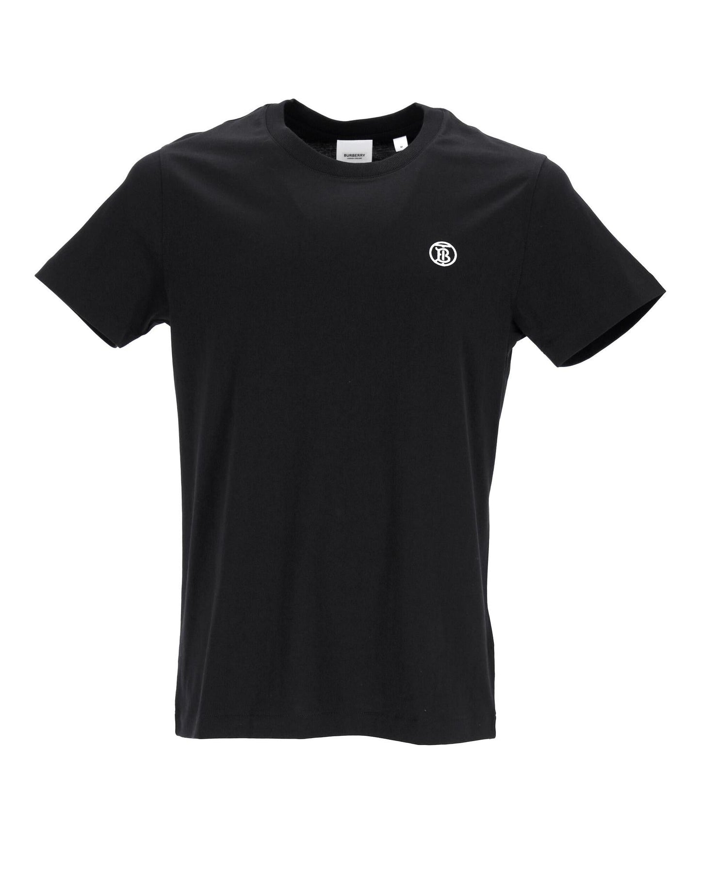 Burberry Short Sleeve Crew Neck Tee Men Black | Black Singlets One Size black | black